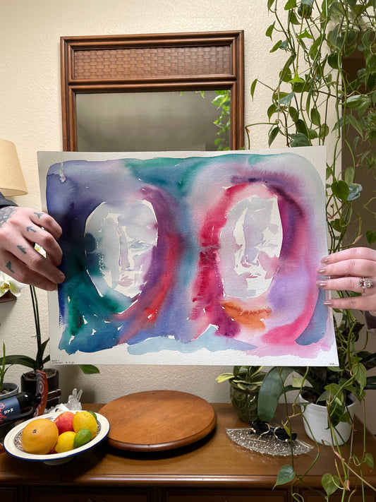 Couples Aura Painting